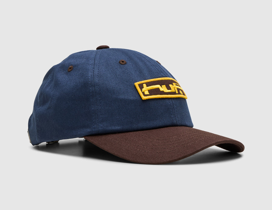 HUF Stretch Logo 6 Panel CV Hat / Navy