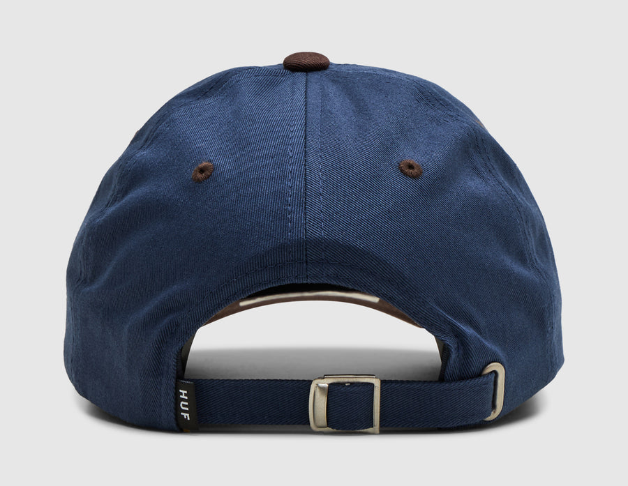 HUF Stretch Logo 6 Panel CV Hat / Navy
