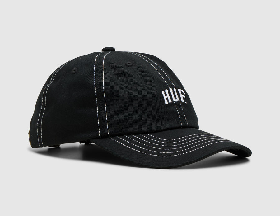 HUF Arch Logo 6 Panel CV Hat / Black