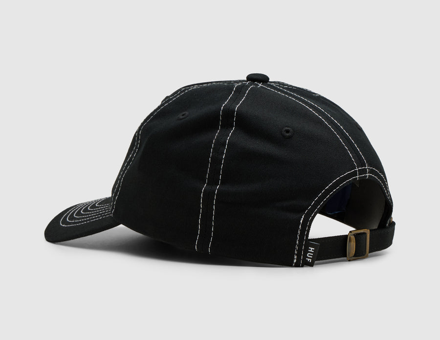 HUF Arch Logo 6 Panel CV Hat / Black