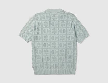 HUF Monogram Zip Sweater Sky