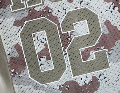 HUF Camo Football Jersey / Brown