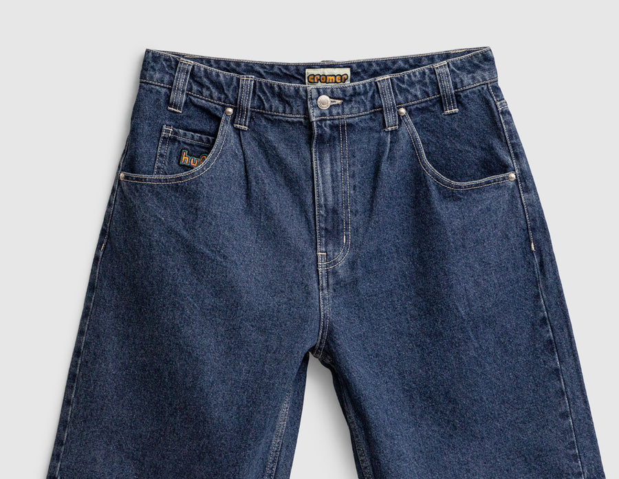 HUF Cromer Short Stone Wash Indigo