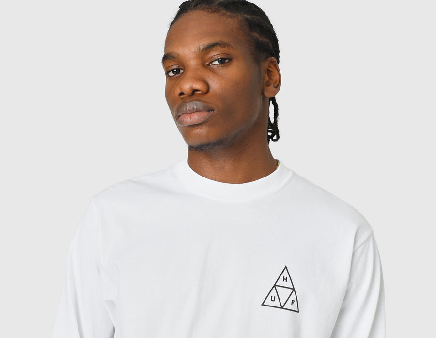 HUF Set TT Long Sleeve T-shirt / White