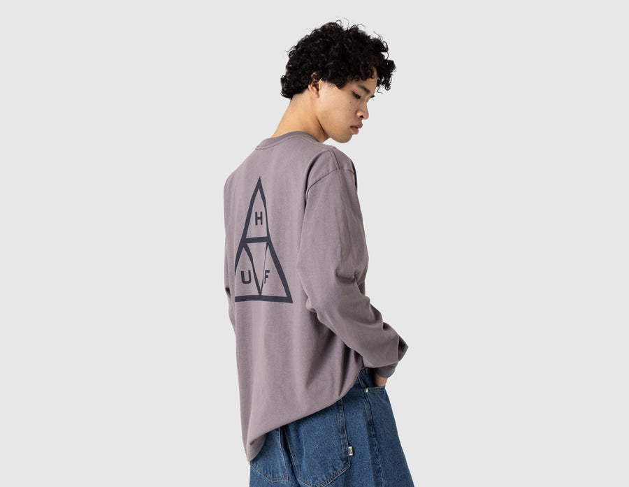 HUF Set TT Long Sleeve T-shirt / Light Plum