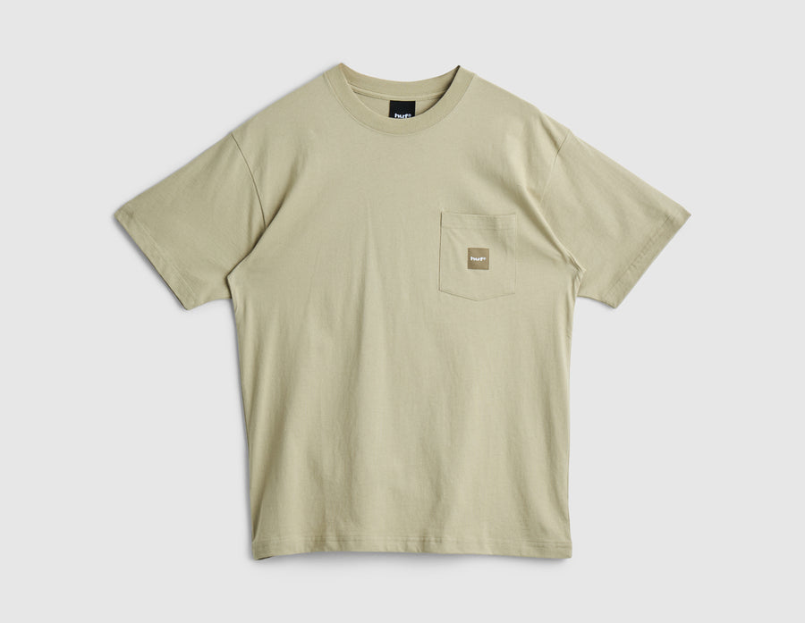 HUF Box Logo Pocket T-Shirt / Tan