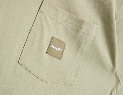 HUF Box Logo Pocket T-Shirt / Tan