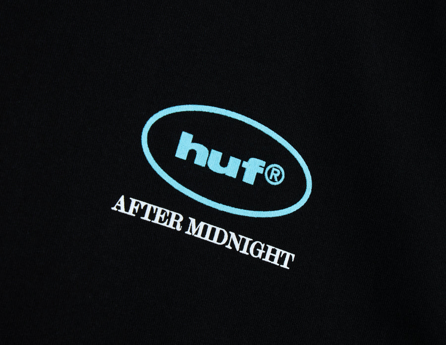 HUF After Midnight T-Shirt / Black