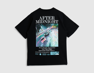 HUF After Midnight T-Shirt / Black