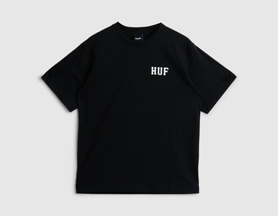 HUF Classic H T-Shirt Black / White