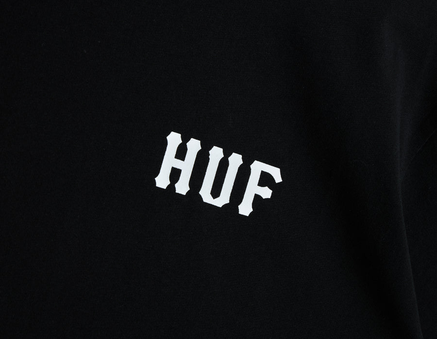 HUF Classic H T-Shirt Black / White