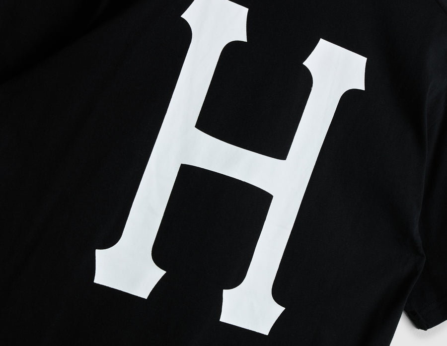 HUF Classic H T-Shirt Black / White