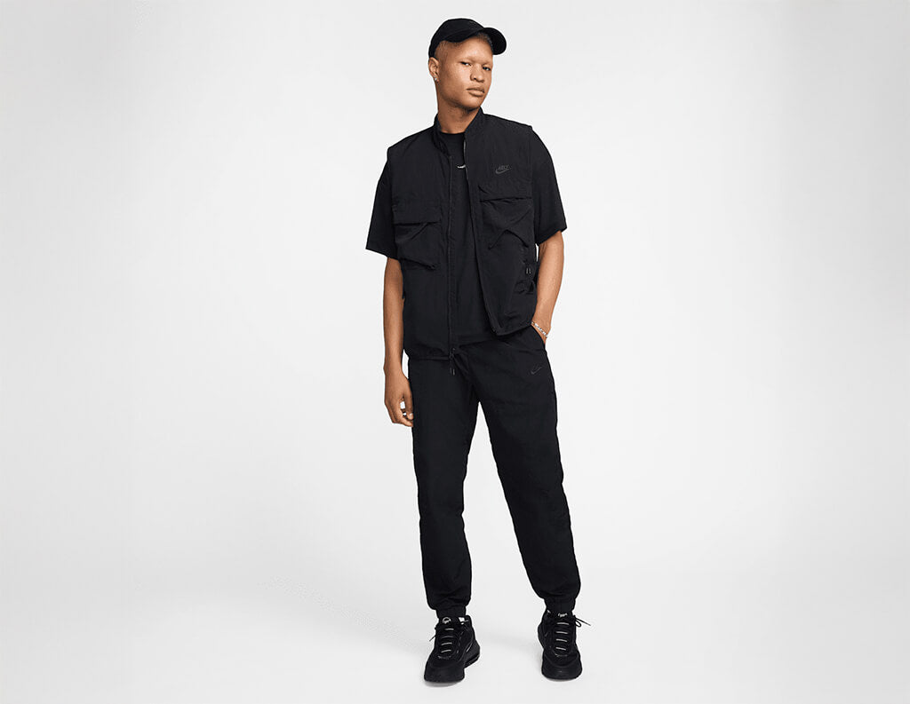 Nike Tech Woven Straight Leg Pant Black / Black