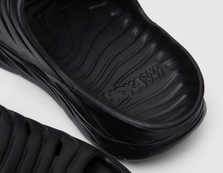 Hoka Ora Recovery Slide / Black