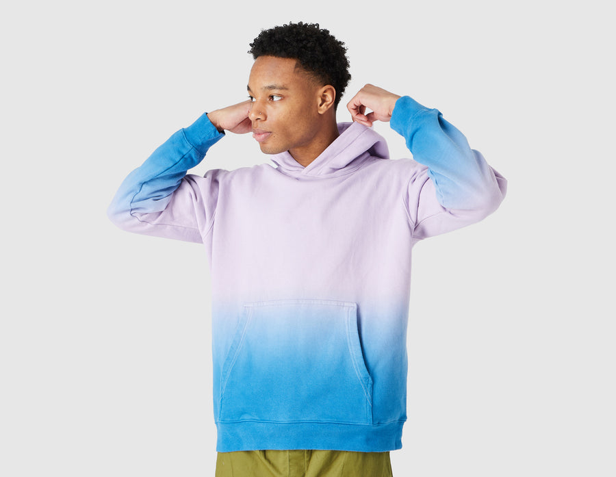 Taikan Plain Pullover Hoodie / Dip Dye Purple
