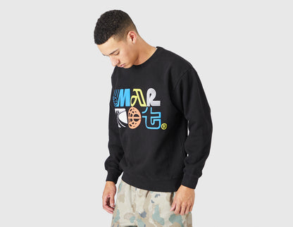 MARKET Air Puff Crewneck / Black