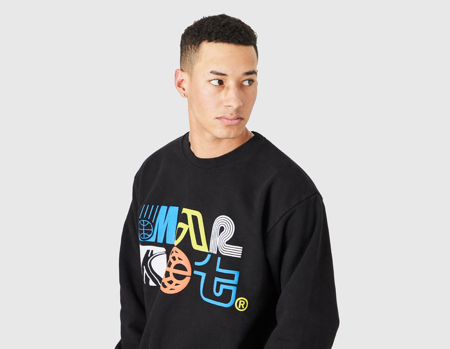 MARKET Air Puff Crewneck / Black