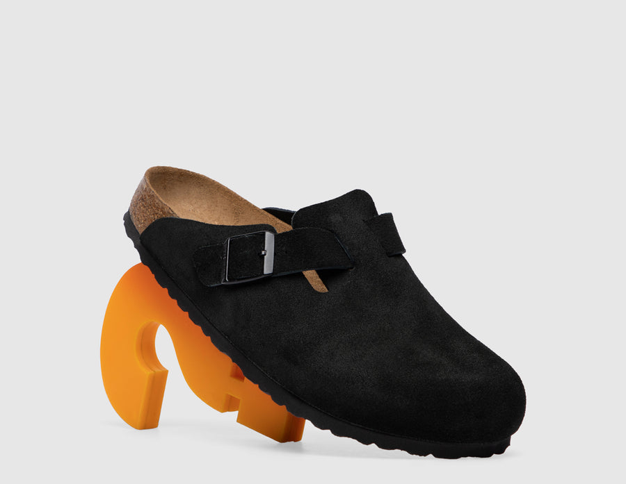 Birkenstock Boston Suede / Black