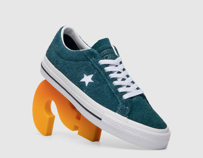 Converse One Star Pro Vintage Suede Midnight Turq - Sneakers - SNEAKER