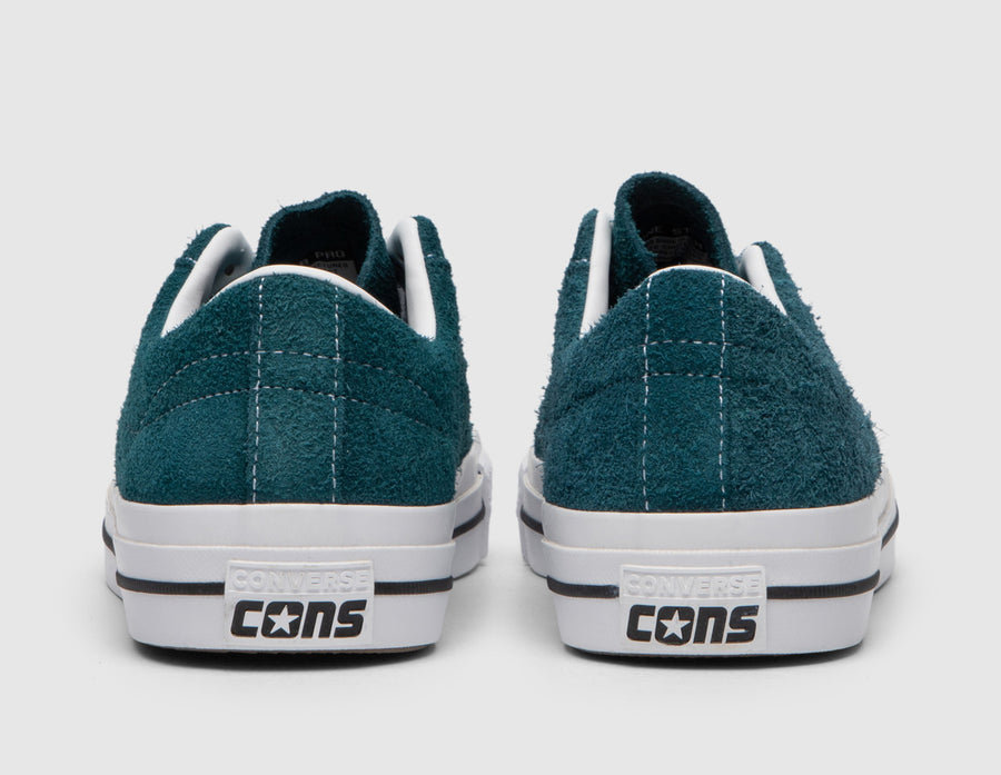 Converse One Star Pro Vintage Suede Midnight Turq