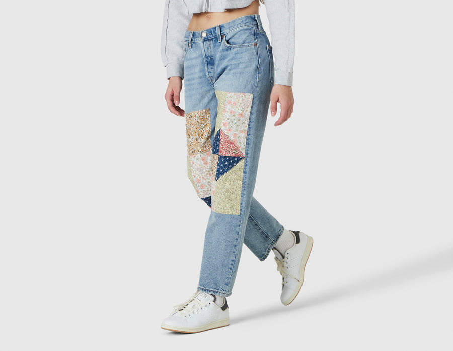 Levi's Women’s 501 '90s Patchwork Jeans / Road Tripping
