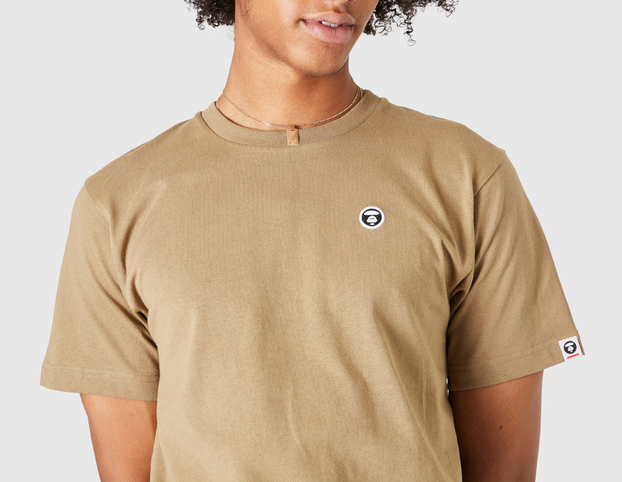 AAPE Cotton Jersey T-shirt / Brown