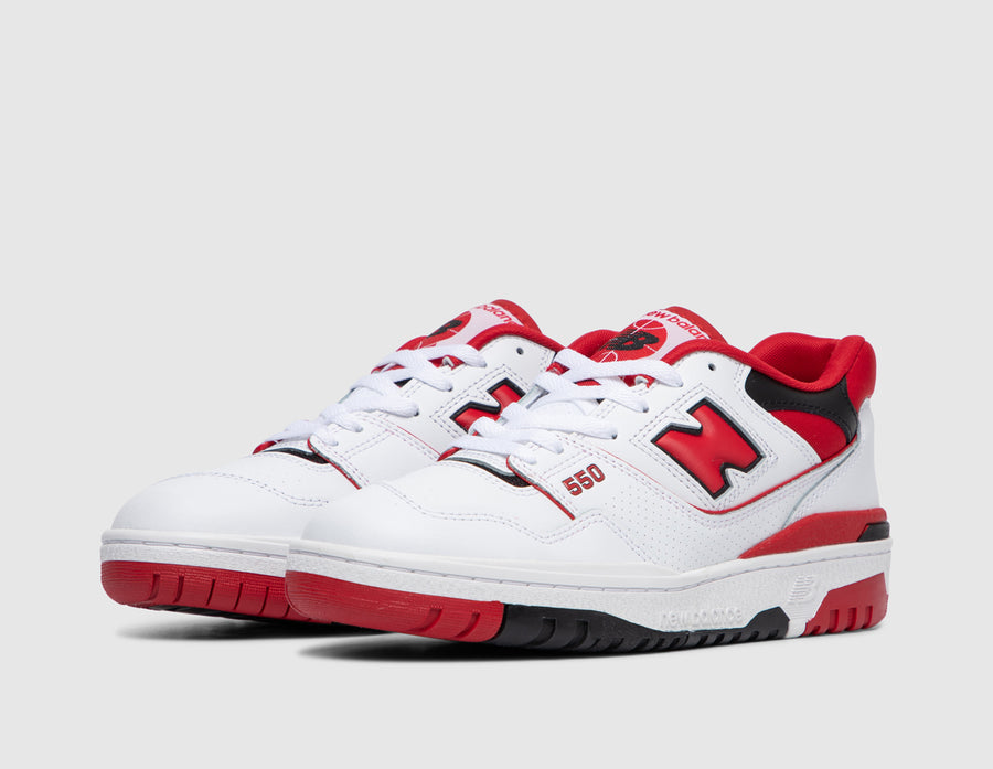 New Balance BB550 White / Team Red – size? Canada