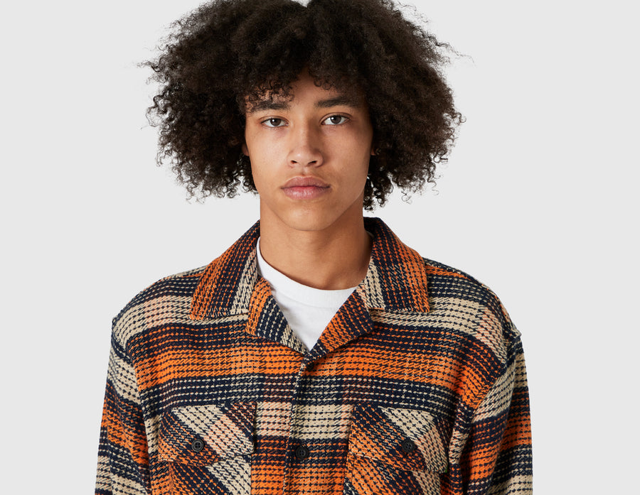 HUF Smash Flannel Overshirt / Orange – size? Canada