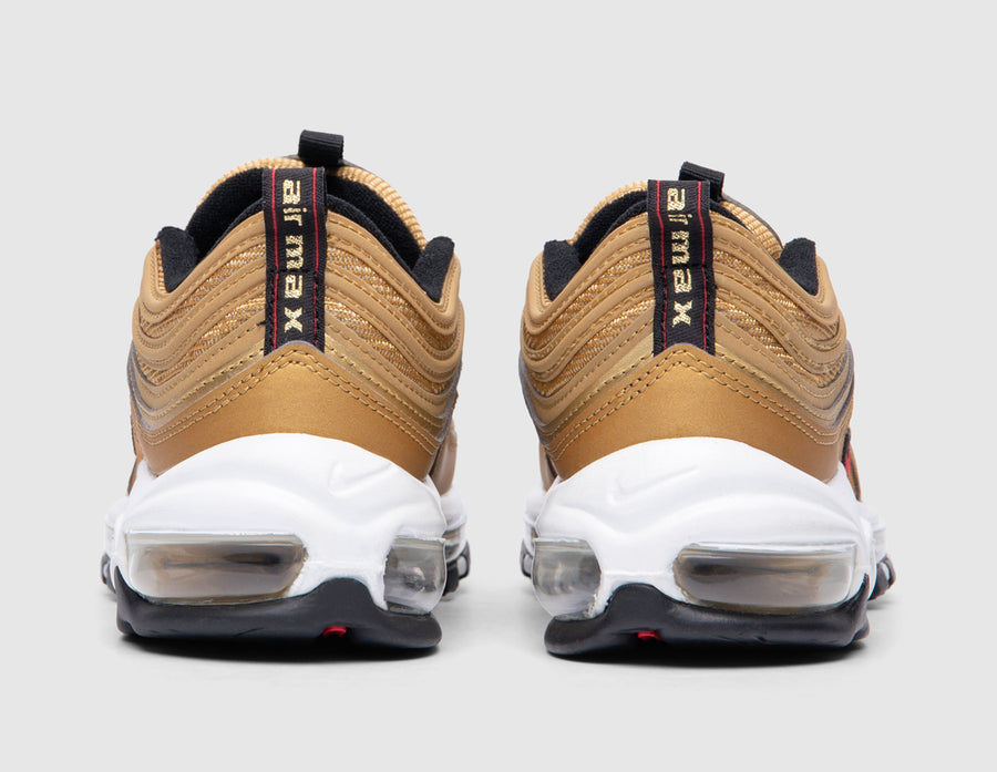 Nike Women's Air Max 97 OG Metallic Gold / Varsity Red - Black