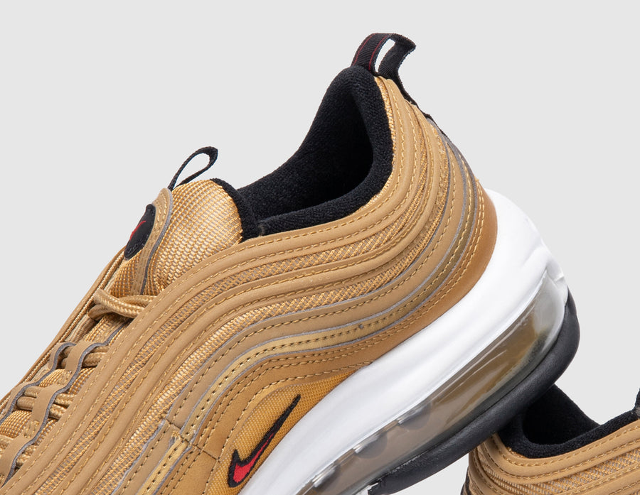 Nike Women's Air Max 97 OG Metallic Gold / Varsity Red - Black
