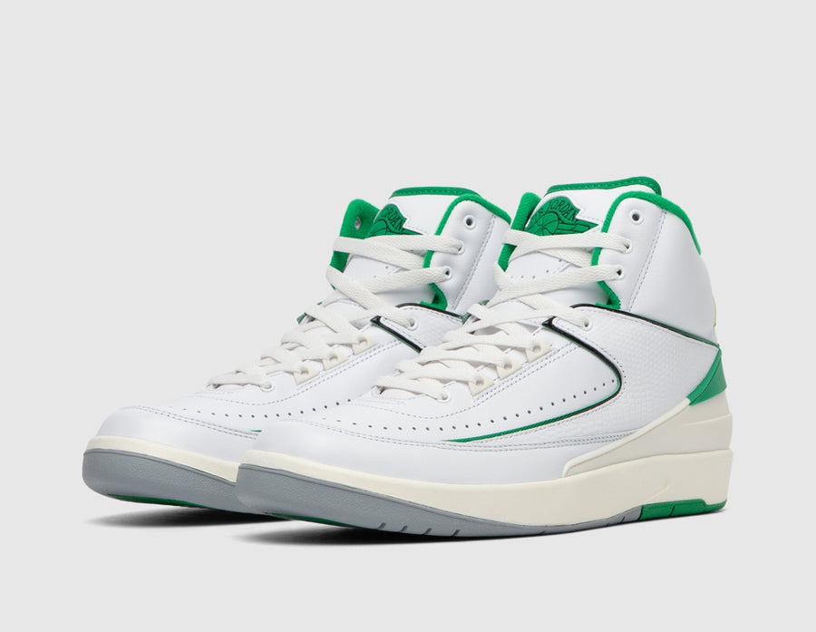 Jordan 2 Retro White / Lucky Green