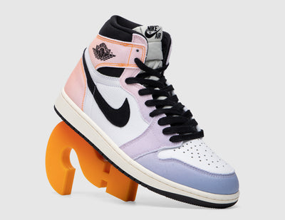Jordan 1 Retro High OG Craft Vivid Orange / Black - Iced Lilac - Sneakers
