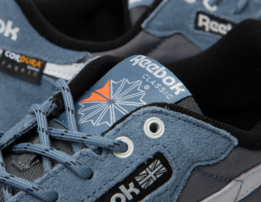 Reebok Classic Leather Cold Grey / Blue State