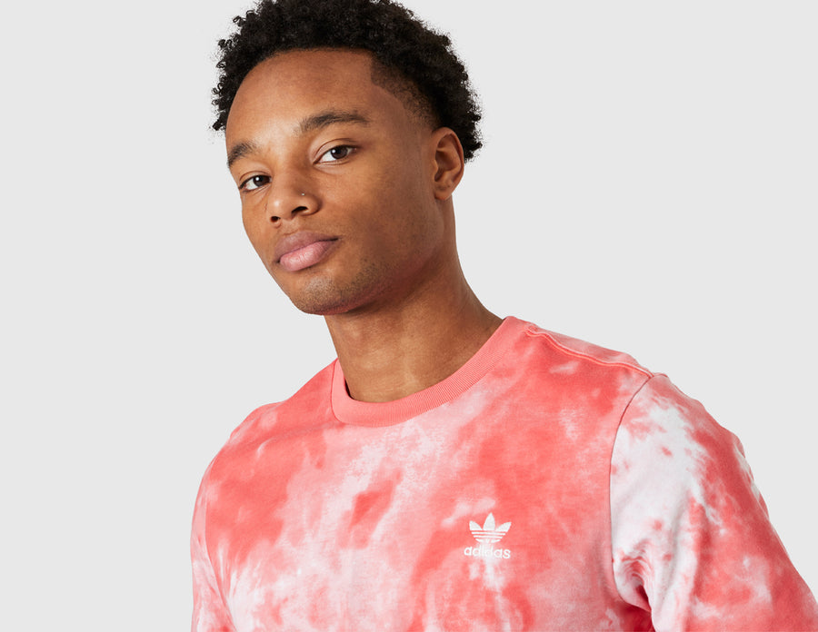 adidas Originals Essentials Trefoil Tie-Dyed T-shirt Semi Turbo / Multicolour