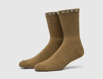 Honor The Gift Inner City Rib Socks / Olive