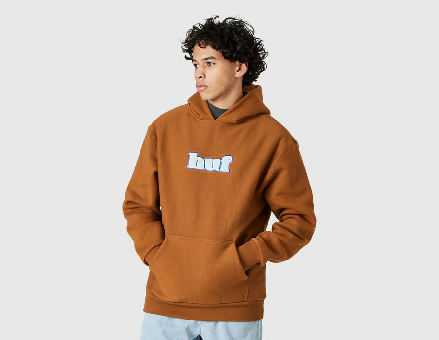 HUF Madison Heavyweight Pullover Hoodie / Rubber