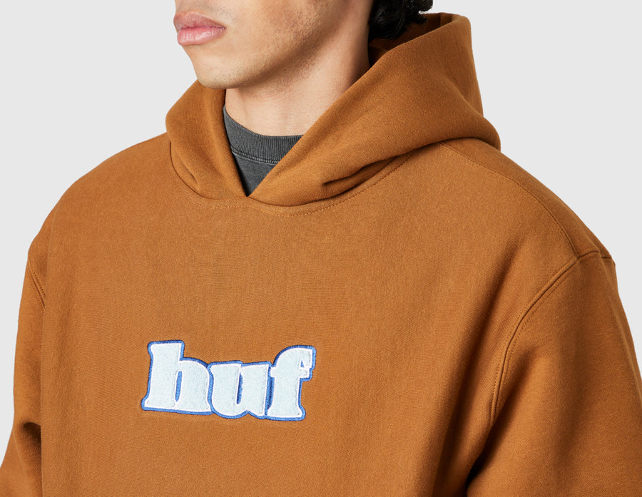 HUF Madison Heavyweight Pullover Hoodie / Rubber