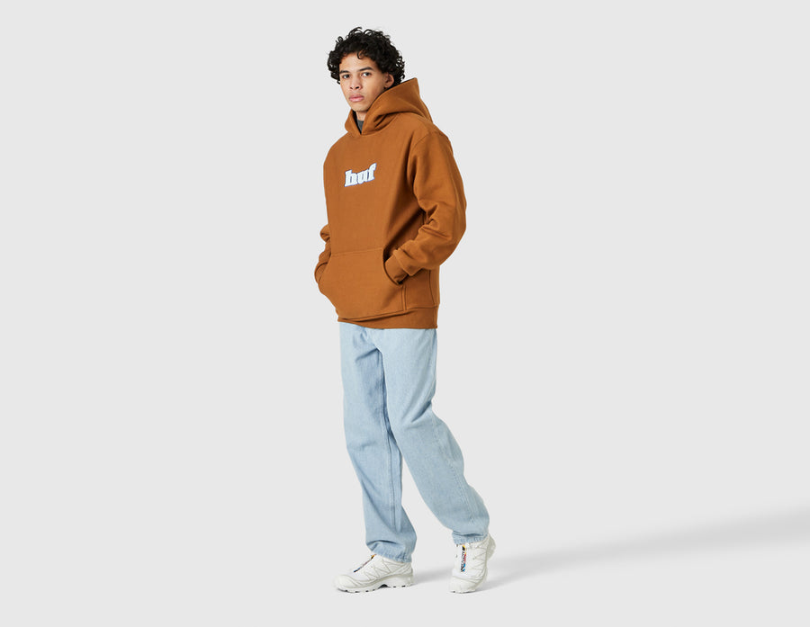 HUF Madison Heavyweight Pullover Hoodie / Rubber