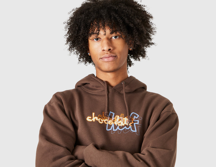 HUF x Crailtap Carson Pullover Hoodie / Chocolate