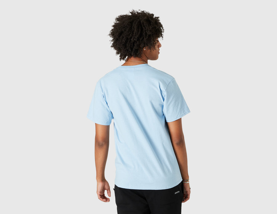 HUF x Crailtap Springwood T-shirt / Light Blue