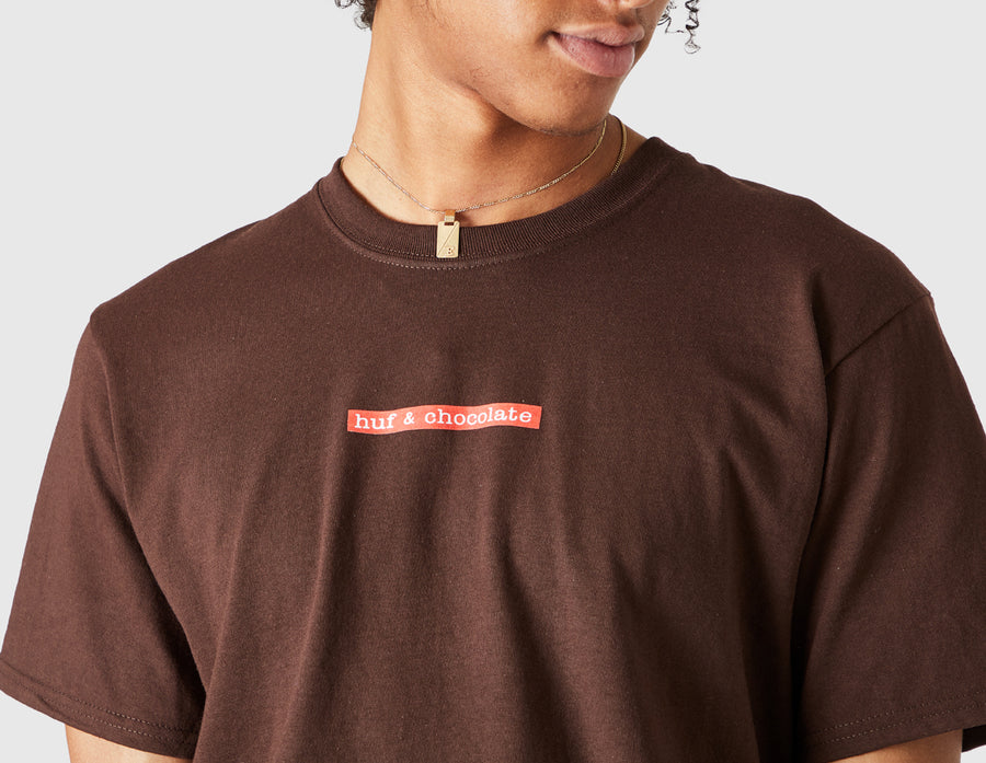 HUF x Crailtap Southwood T-shirt / Chocolate