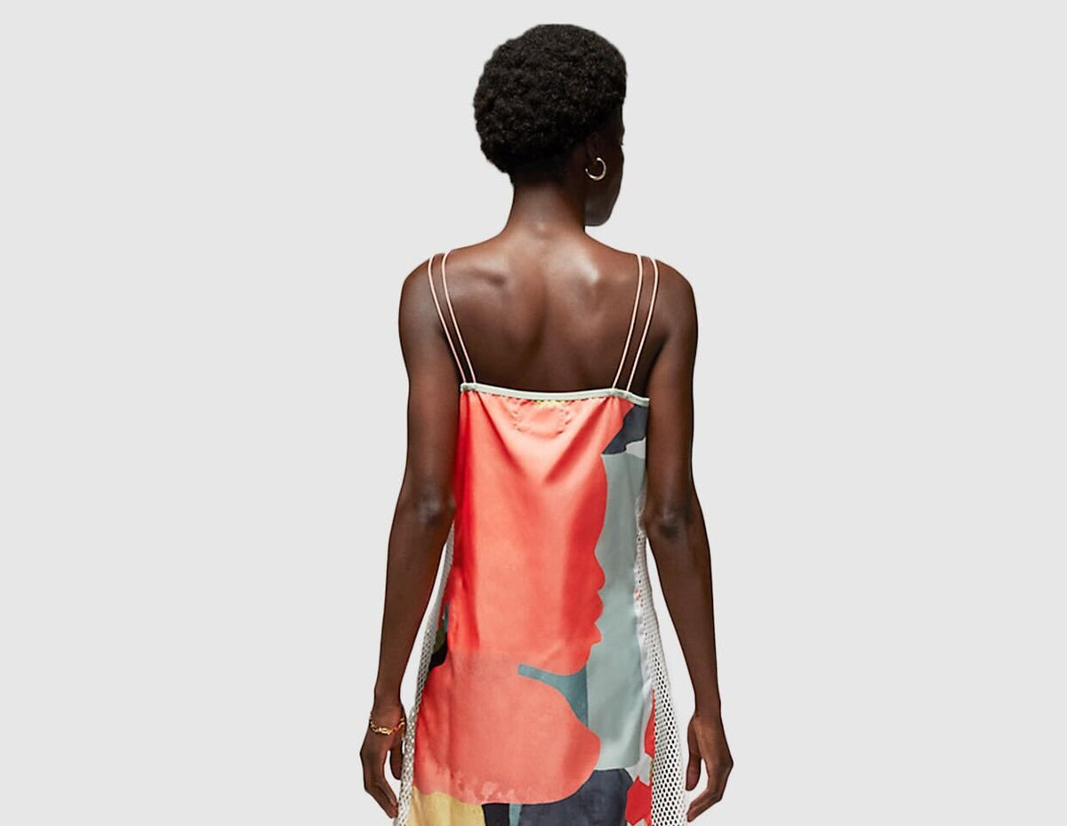 Jordan Women's x Bephies Beauty Supply Slip Dress College Grey / Vast Grey - Lt Wild Mango