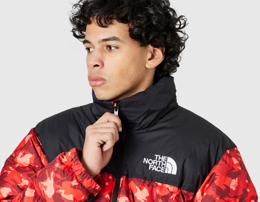 The North Face 1996 Retro Nuptse Jacket / Fiery Red Year of the Rabbit Print