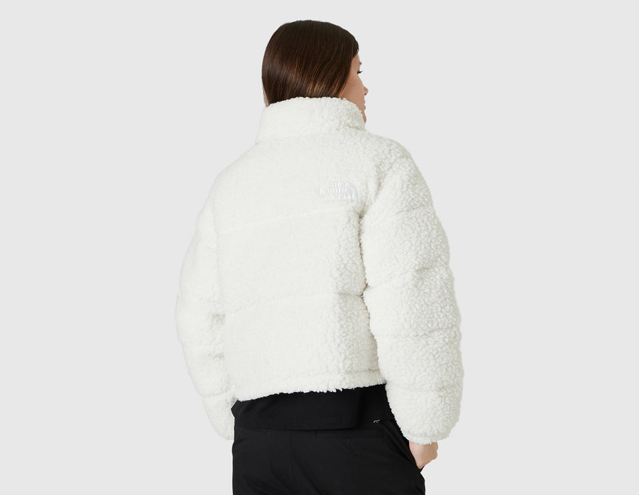 The North Face Women's High Pile Nuptse Jacket / Gardenia White