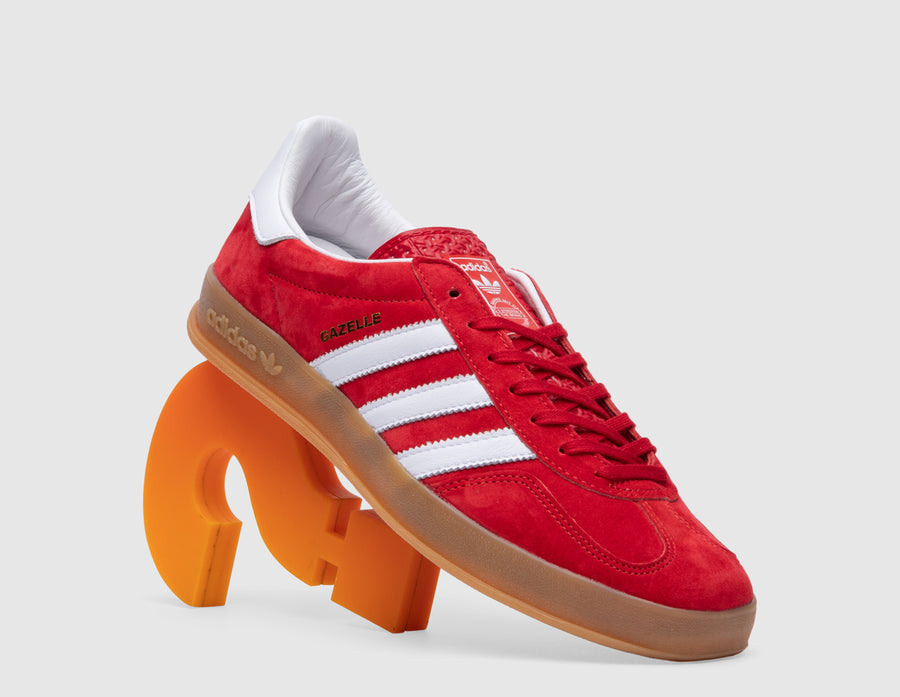 adidas Originals Gazelle Indoor Scarlet / Cloud White – size? Canada