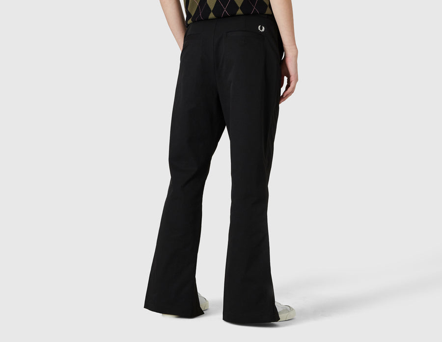 Fred Perry Split Detail Trousers / Black