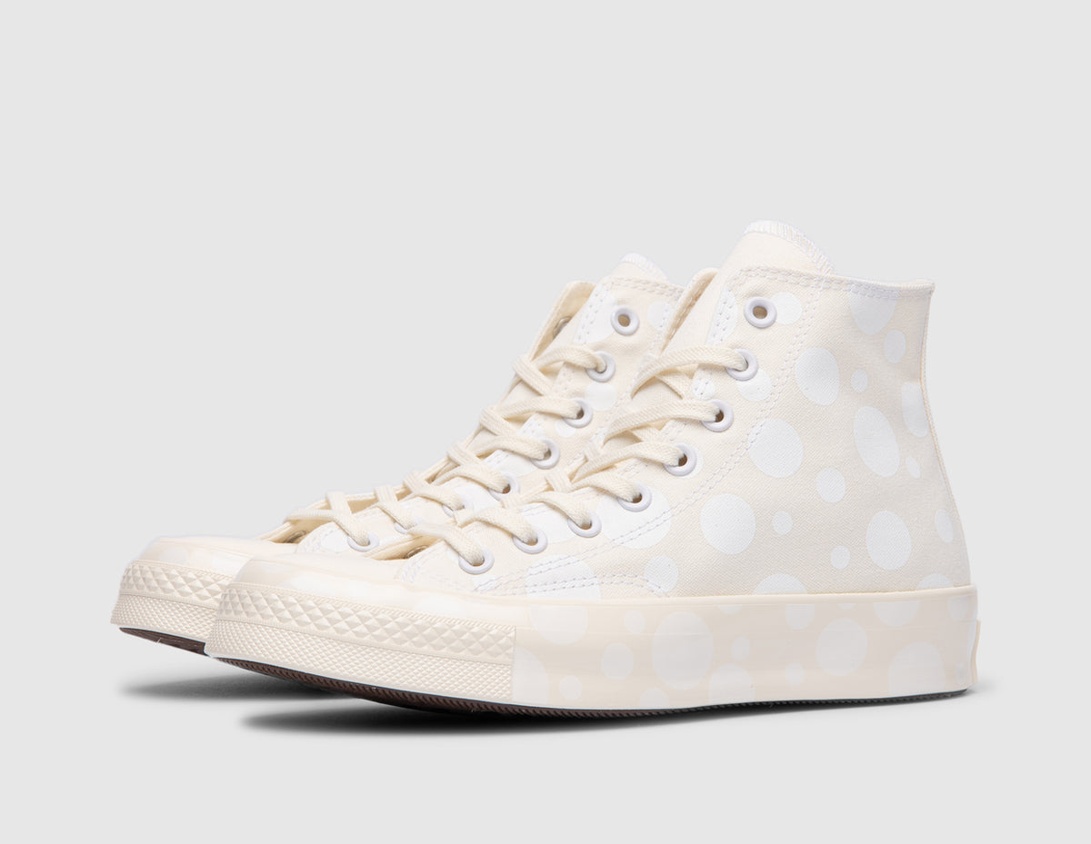 Converse Chuck 70 Hi Polka Dot Egret / White
