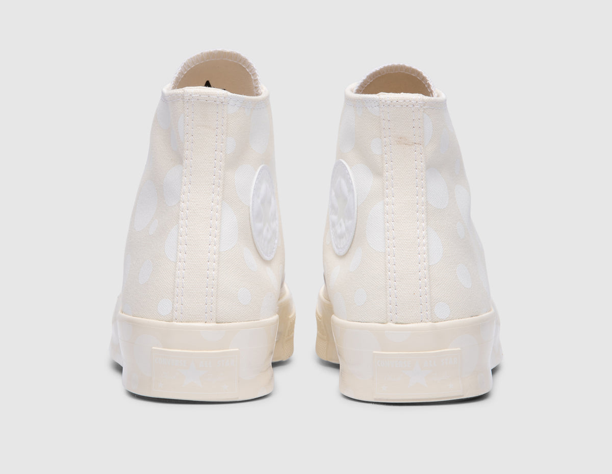 Converse Chuck 70 Hi Polka Dot Egret / White