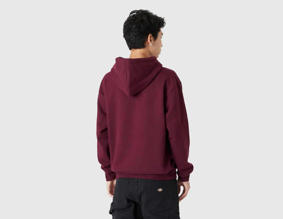 Alltimers Tonal Embroidered Broadway Hoodie Maroon