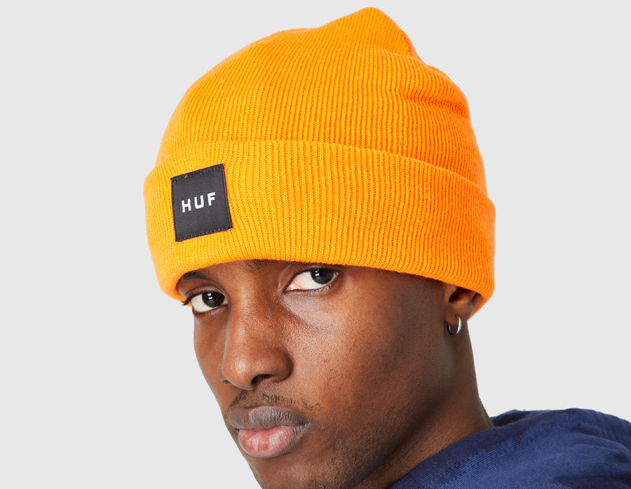 HUF Box Logo Beanie / Orange